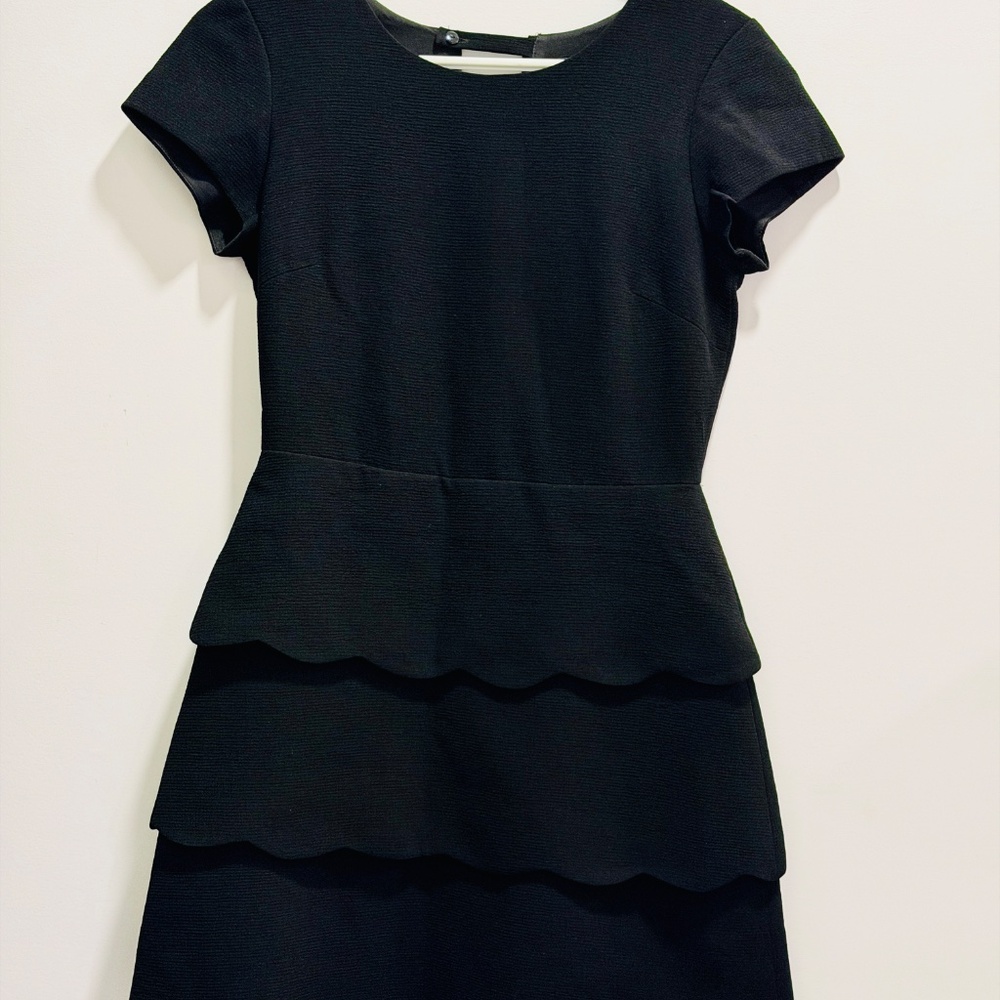 🖤 Club Monaco Black Tiered Dress – Size 00 🖤 - Picture 4 of 4